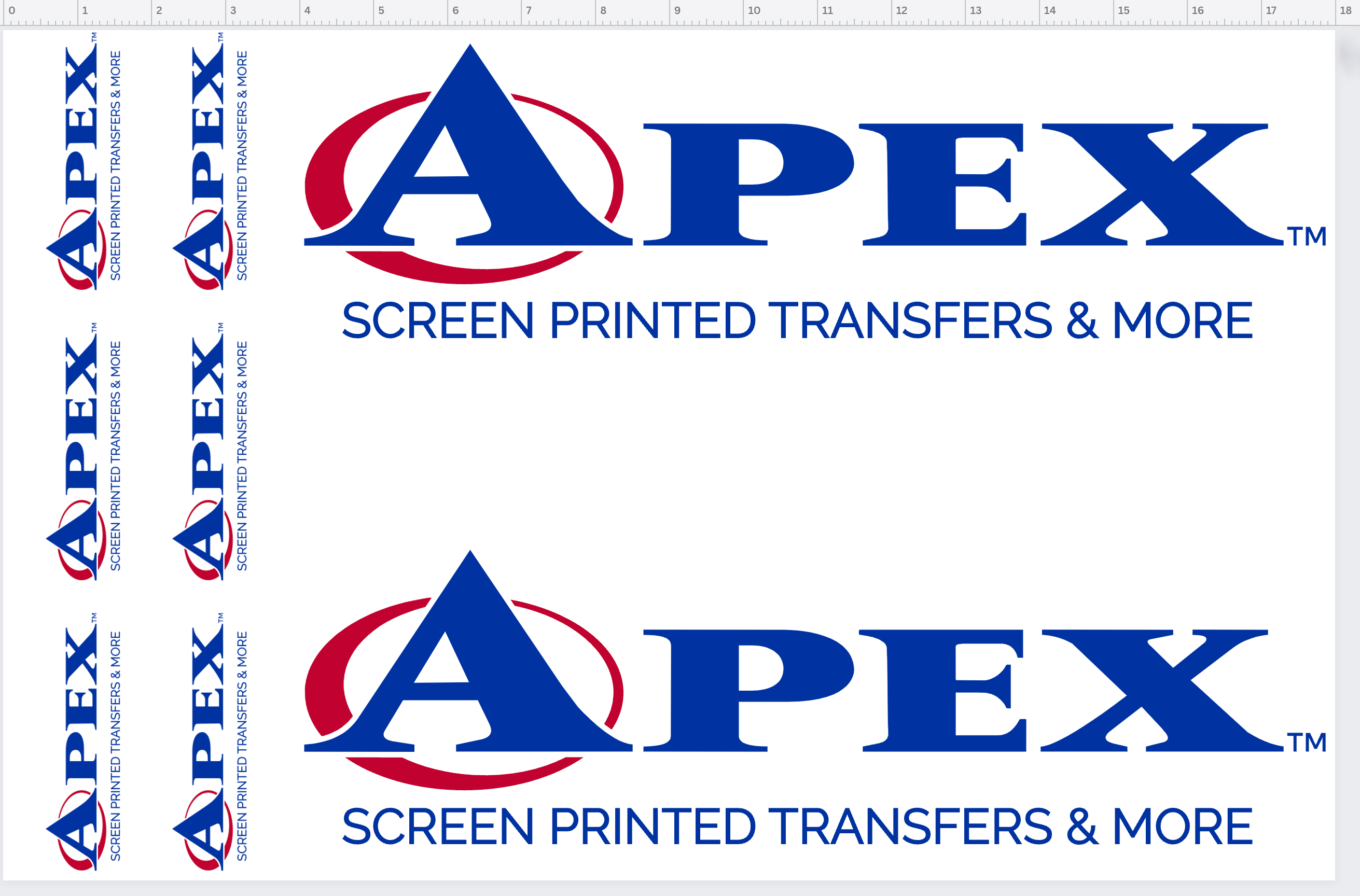11x14 Inch Gang Sheet Blog Image