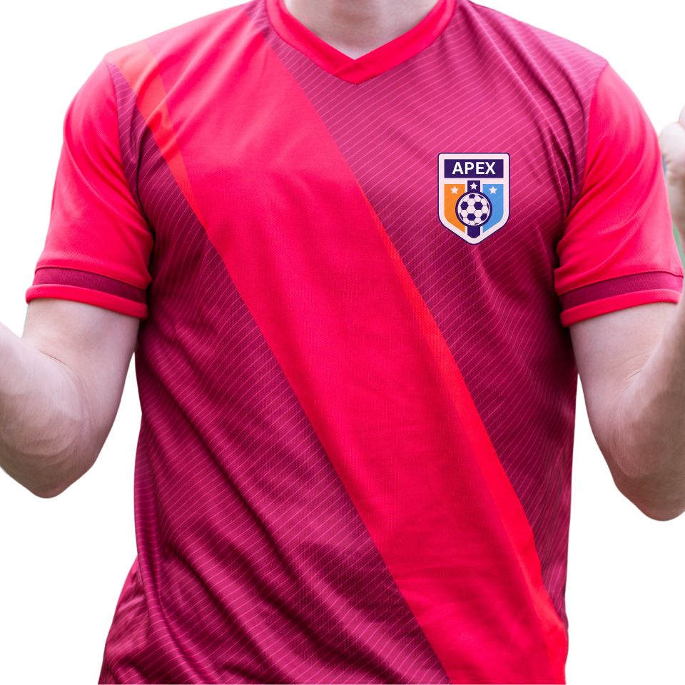 Soccer Jersey dye block transfer