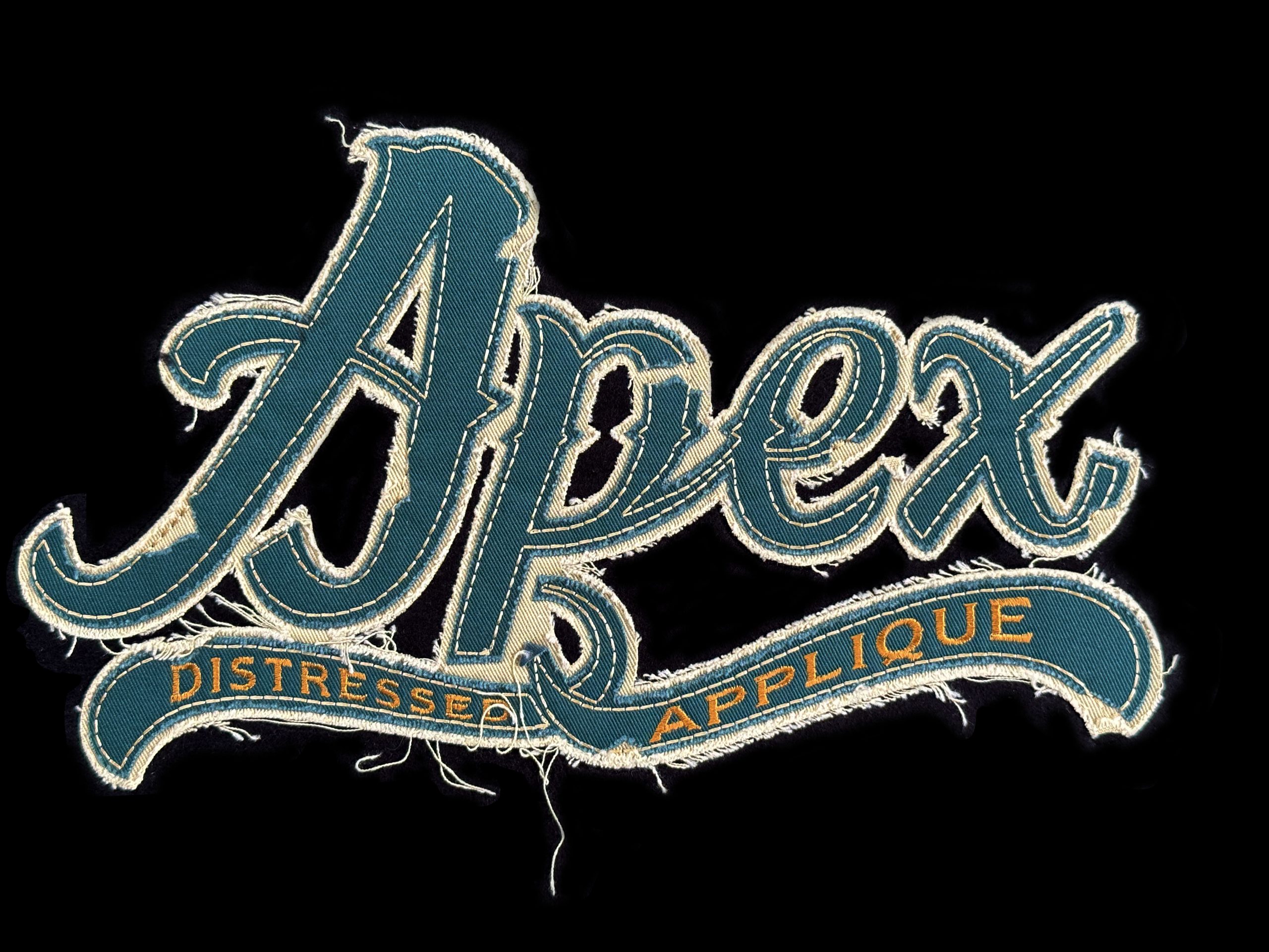 Apex Distressed Applique