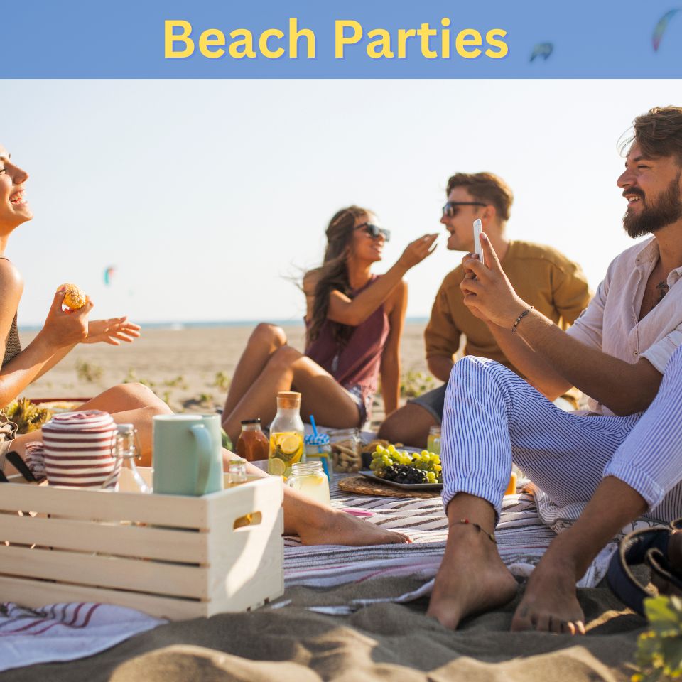 Heat Press Transfers Beach Parties