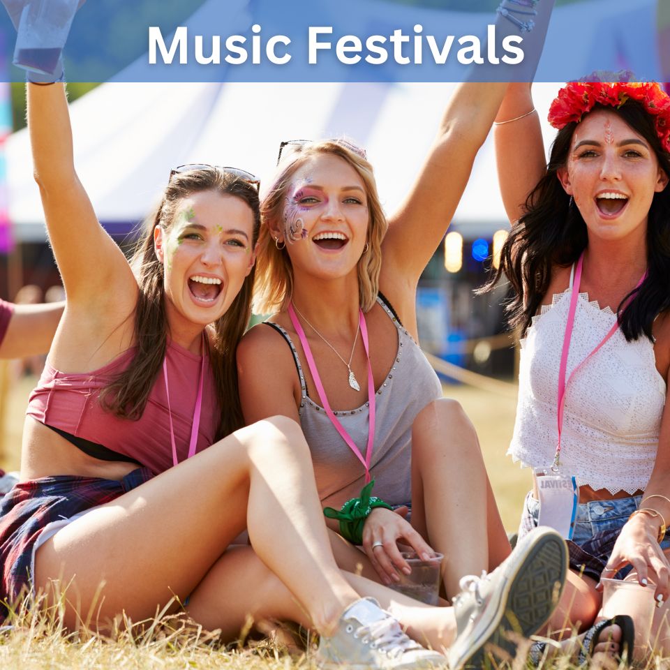 Heat Press Transfers Music Festivals